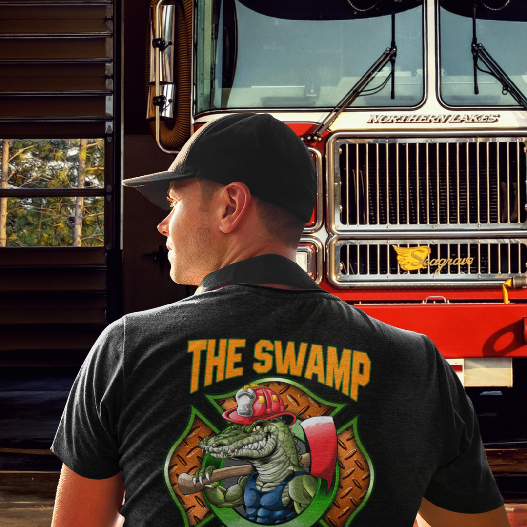 Customized Gator Fire Station Premium T-Shirt