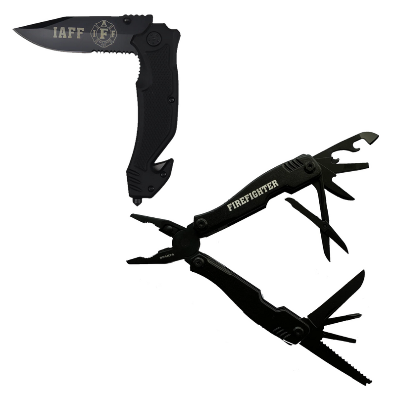 IAFF Multi-Tool & Knife Bundle