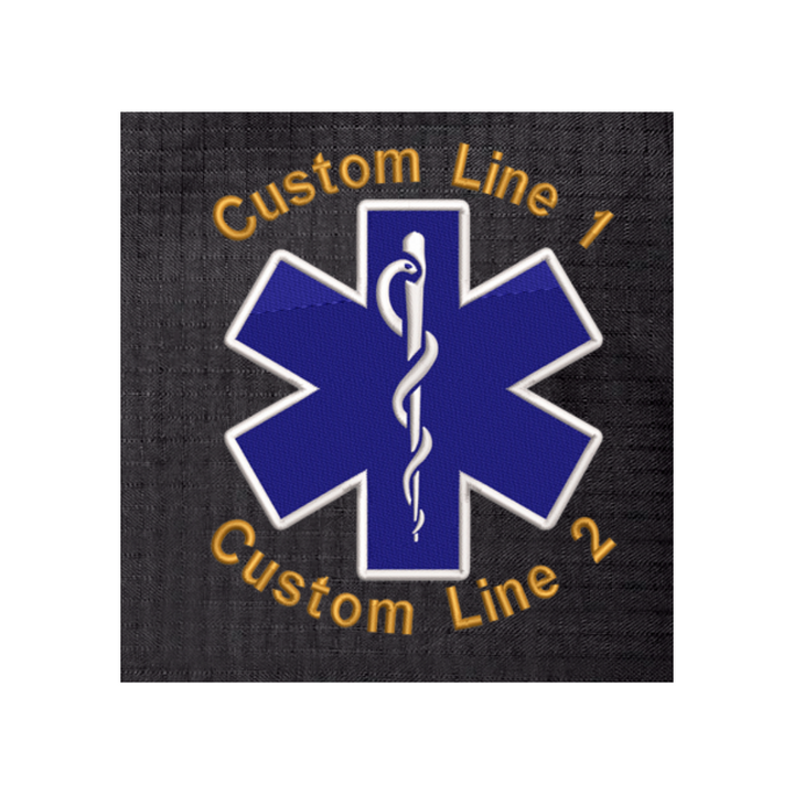 Personalized EMT jacket with Star of Life patch