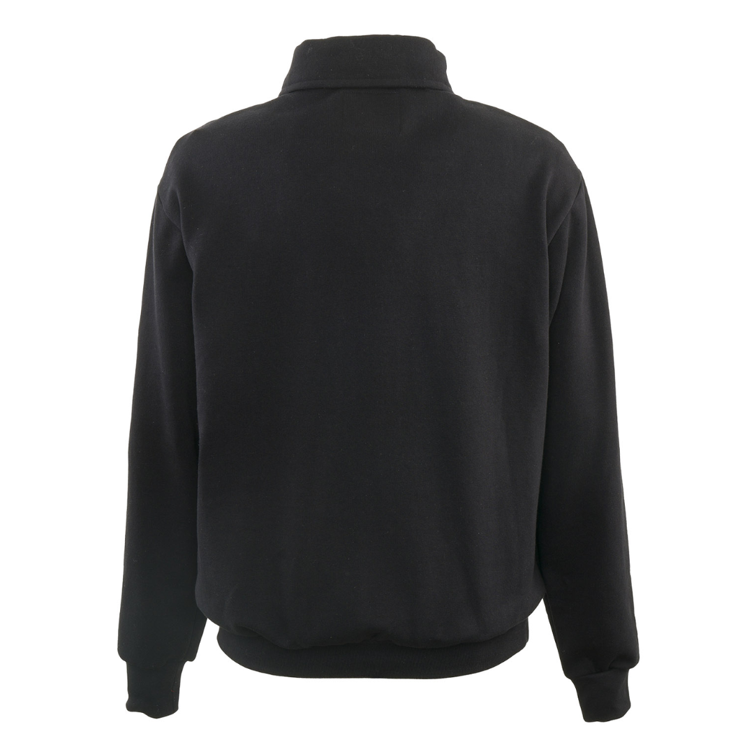Game 1/4 zip firefighter job shirt with Maltese cross