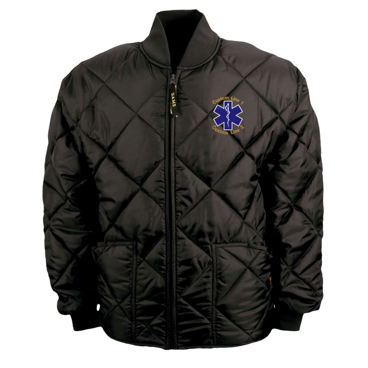 Custom Star of Life jacket by Game Sportswear