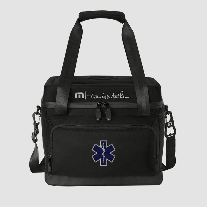 Star of Life embroidered cooler for paramedics