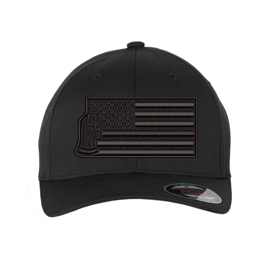 All blackout firefighter hat