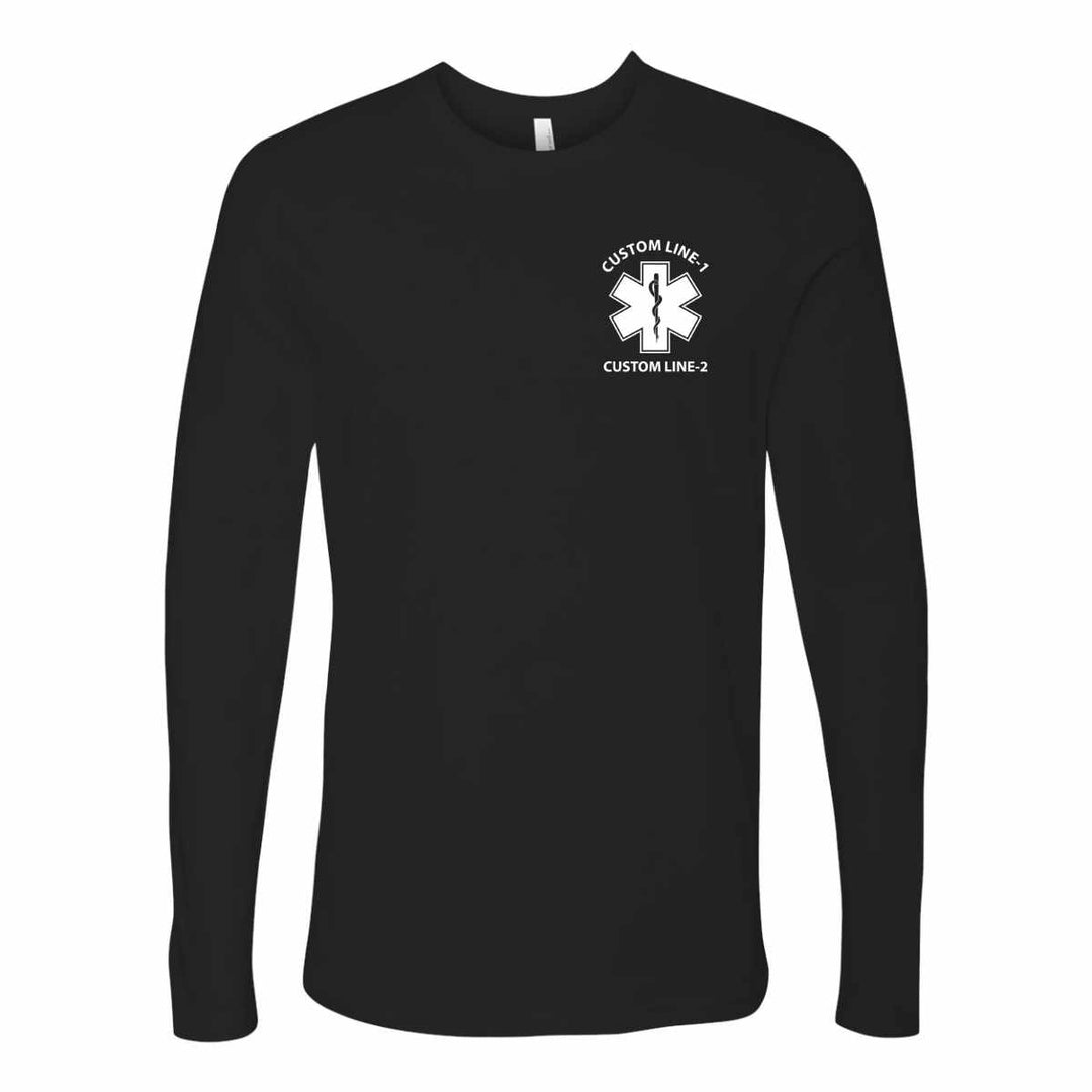 Paramedic duty long sleeve shirt with a professional look and ultra-soft fabric.