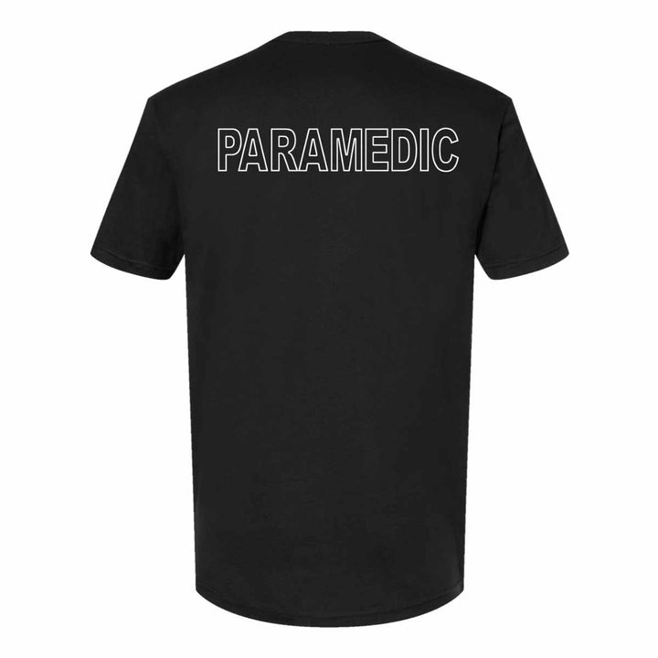 Customized Paramedic Duty Premium T-Shirt designed for comfort and durability, perfect for paramedics on duty.