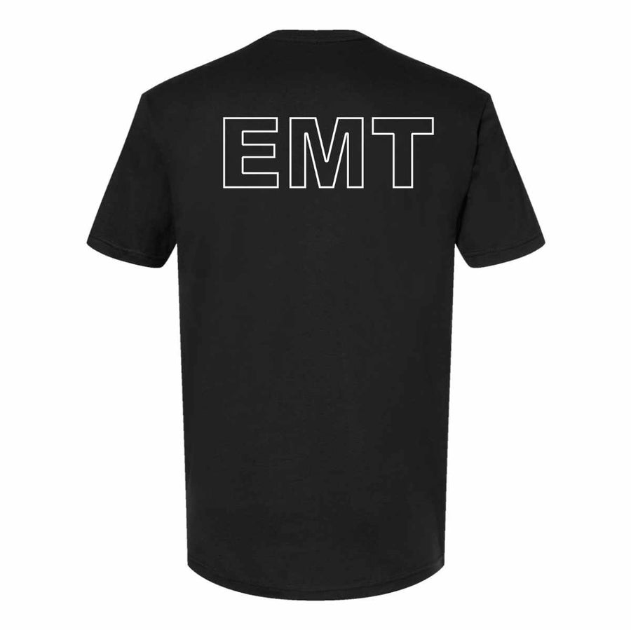 Custom EMT Duty Premium T-Shirt, designed for EMTs with a focus on comfort and style during long shifts.