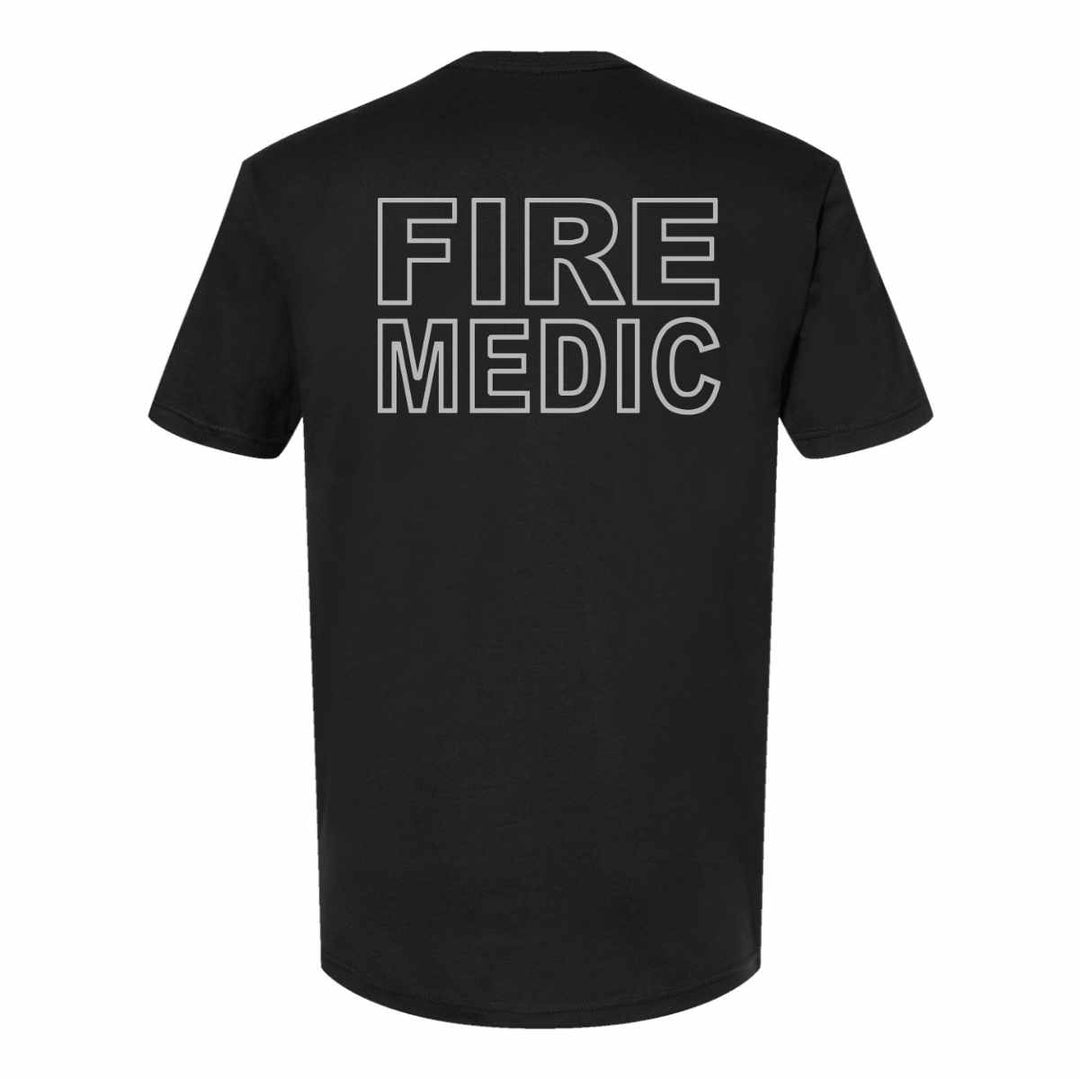 Premium Fire Medic Custom T-Shirt made with soft, breathable material for all-day comfort.