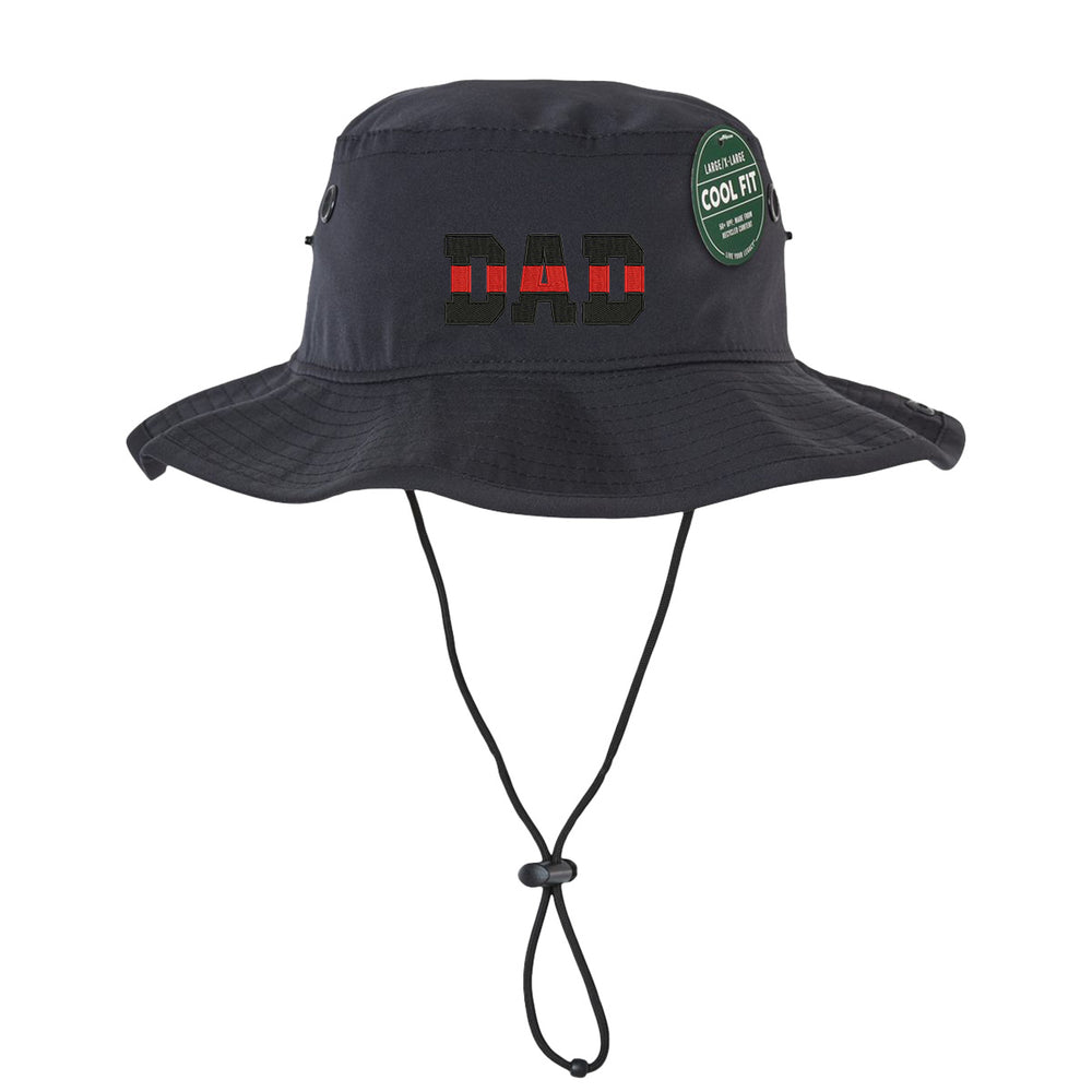 Fire dad hat with wide brim