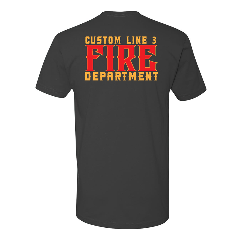 Firefighter Fire Department Customized Duty Shirt