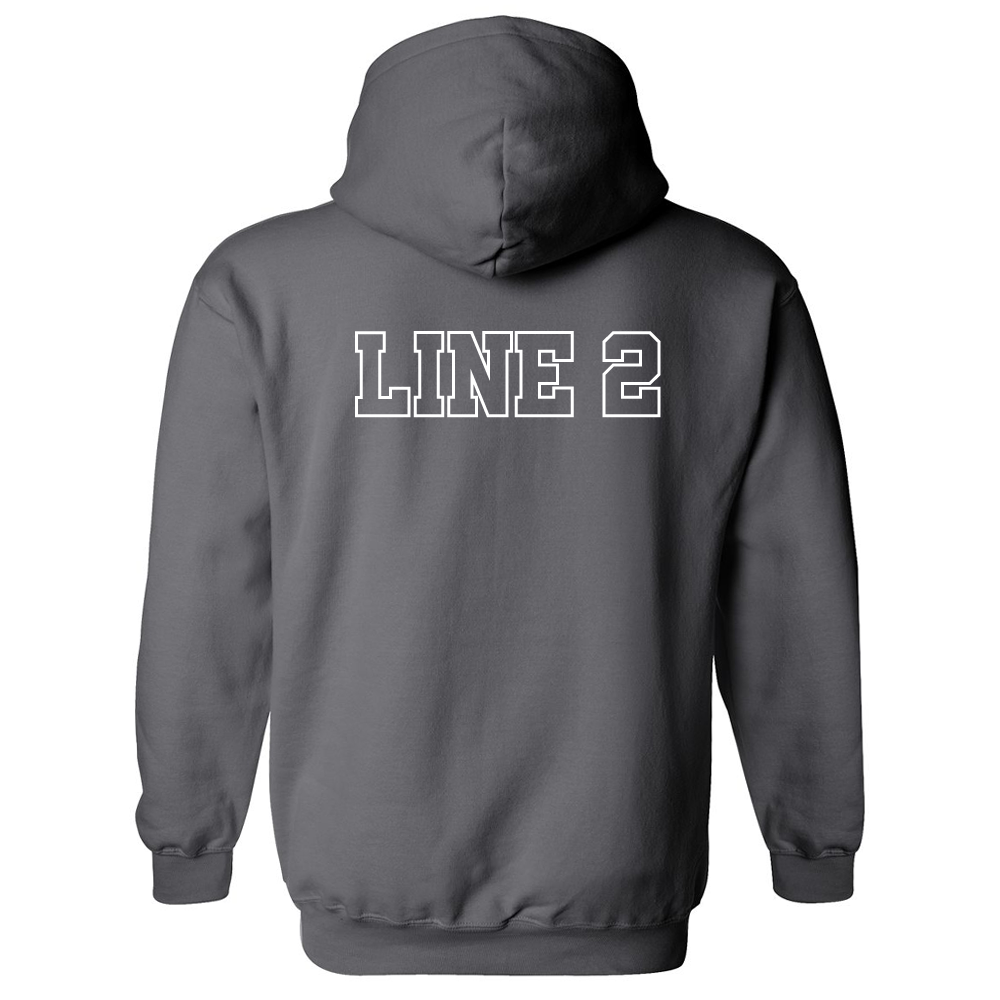 Customized Fire Rescue with Dept Initals Premium Hoodie