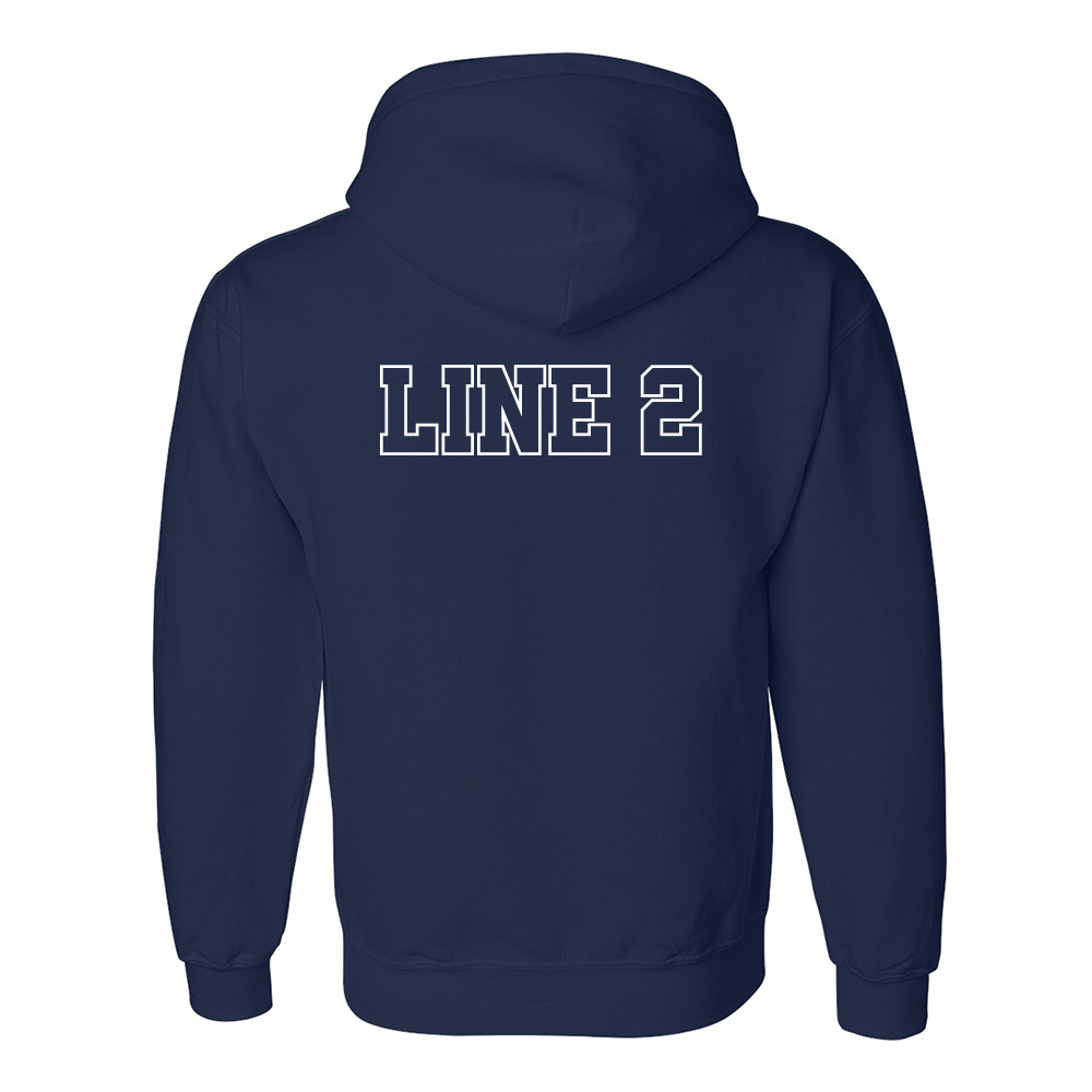 Customized Fire Dept with Dept Initals Premium Hoodie