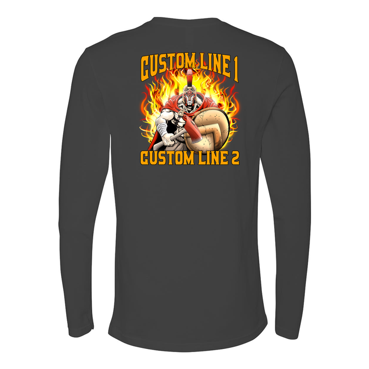 Customized Spartan Fire Station Premium Long Sleeve Shirt