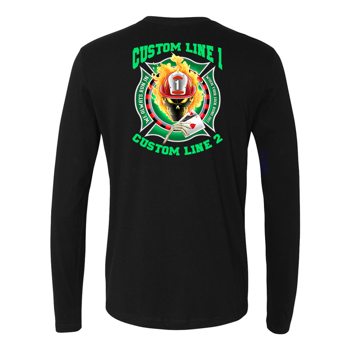 Customized Aces Fire Station Premium Long Sleeve Shirt