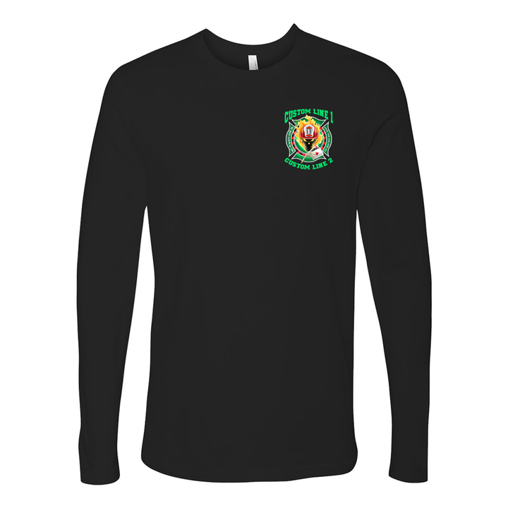 Customized Aces Fire Station Premium Long Sleeve Shirt
