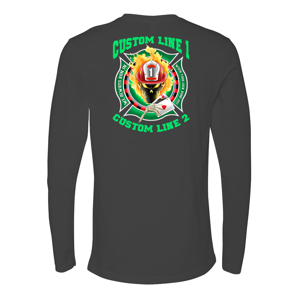 Customized Aces Fire Station Premium Long Sleeve Shirt