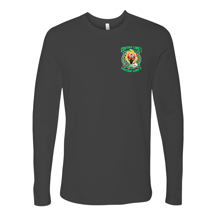 Customized Aces Fire Station Premium Long Sleeve Shirt