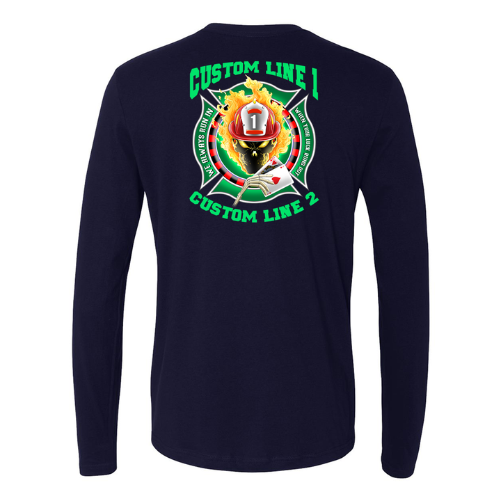 Customized Aces Fire Station Premium Long Sleeve Shirt