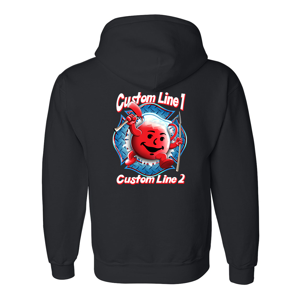 Customized Don't Drink the Kool Aid  Fire Station Premium Hoodie