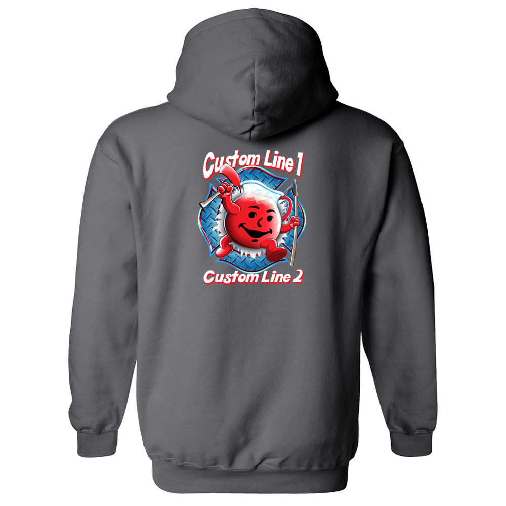 Customized Don t Drink the Kool Aid Fire Station Premium Hoodie