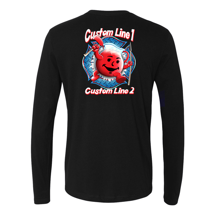 Customized Don't Drink the Kool Aid  Fire Station Premium Long Sleeve Shirt