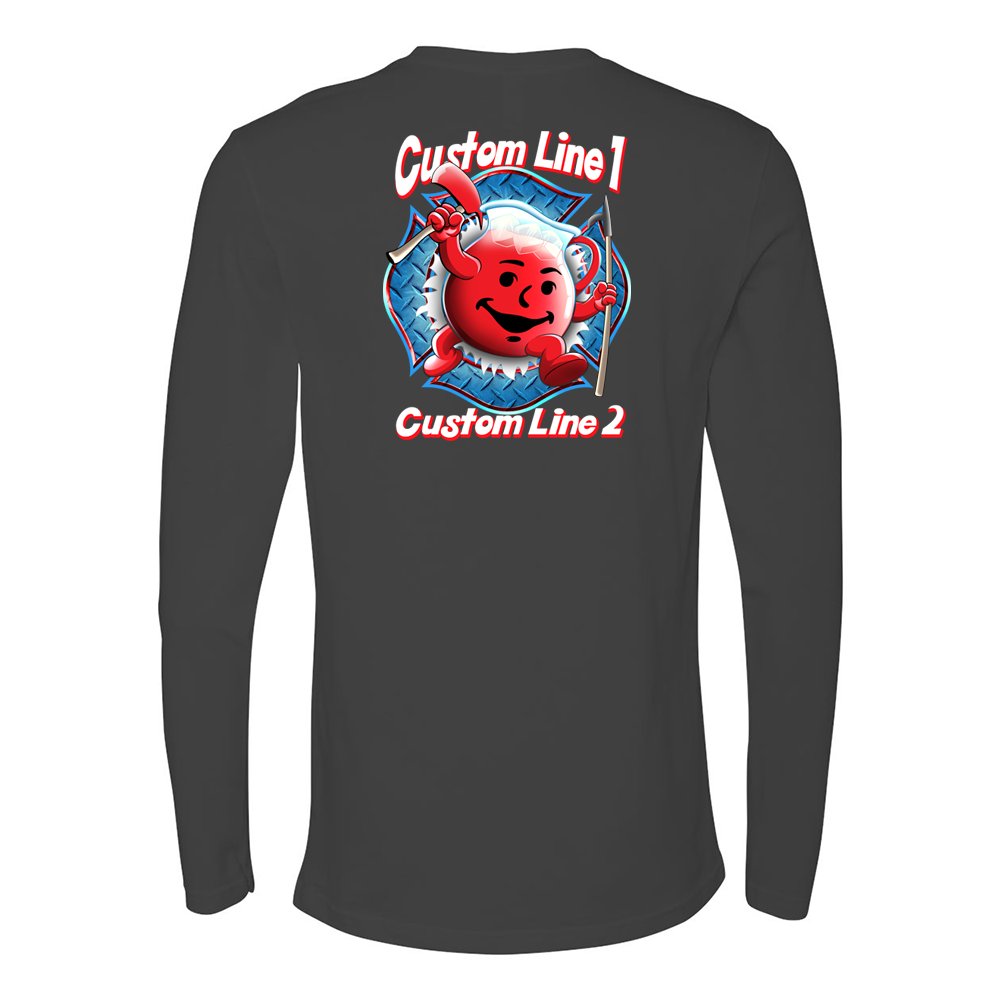 Customized Don't Drink the Kool Aid  Fire Station Premium Long Sleeve Shirt