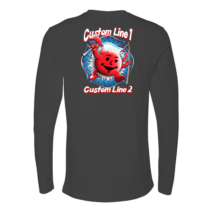 Customized Don't Drink the Kool Aid  Fire Station Premium Long Sleeve Shirt