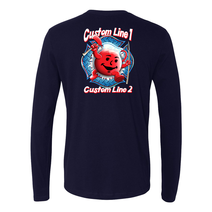 Customized Don't Drink the Kool Aid  Fire Station Premium Long Sleeve Shirt