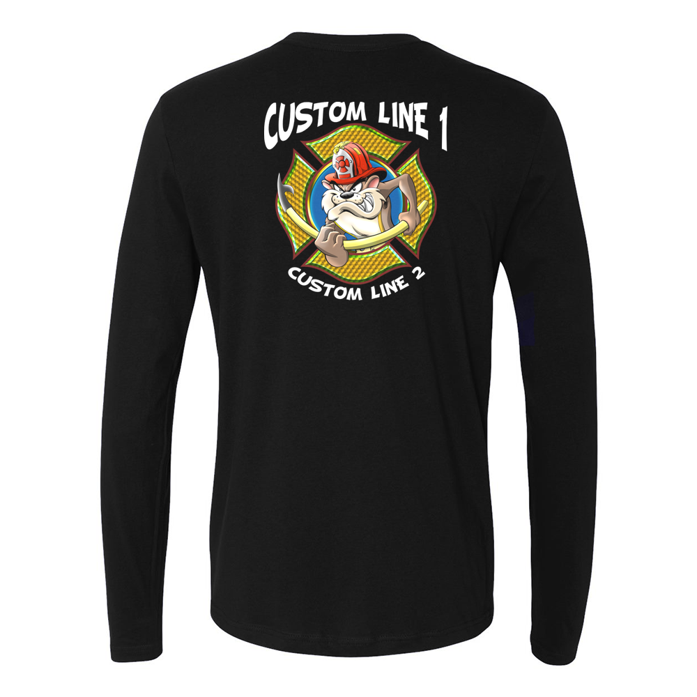 Customized Taz Fire Station Premium Long Sleeve Shirt