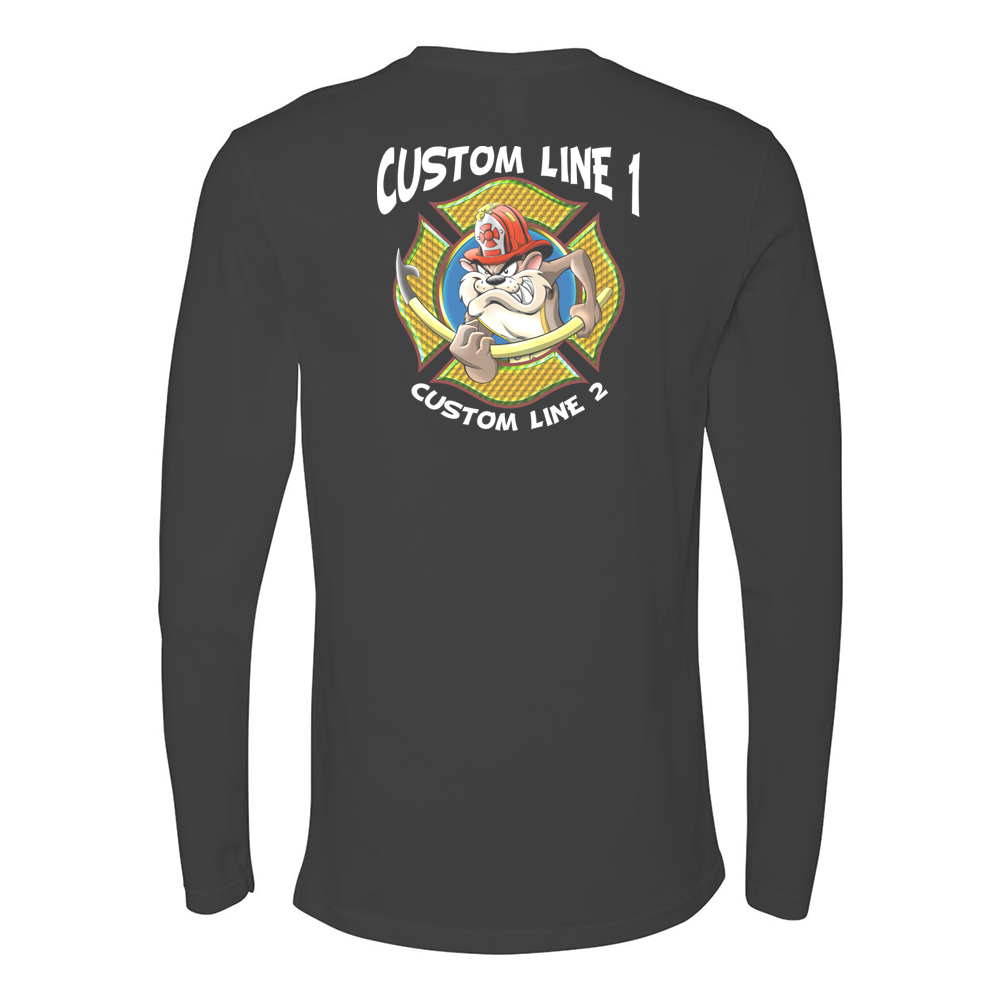 Customized Taz Fire Station Premium Long Sleeve Shirt