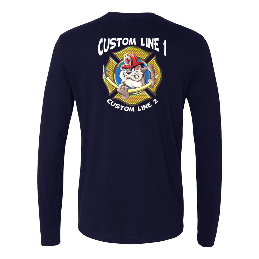 Customized Taz Fire Station Premium Long Sleeve Shirt