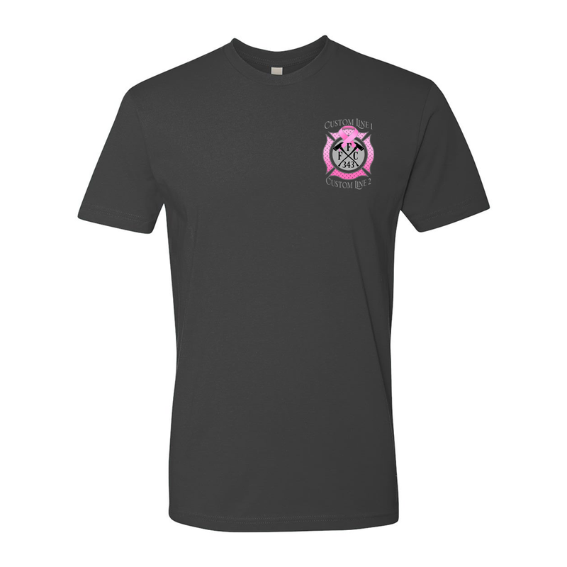 Firefighter’s Support Breast Cancer Awareness Customized Shirt