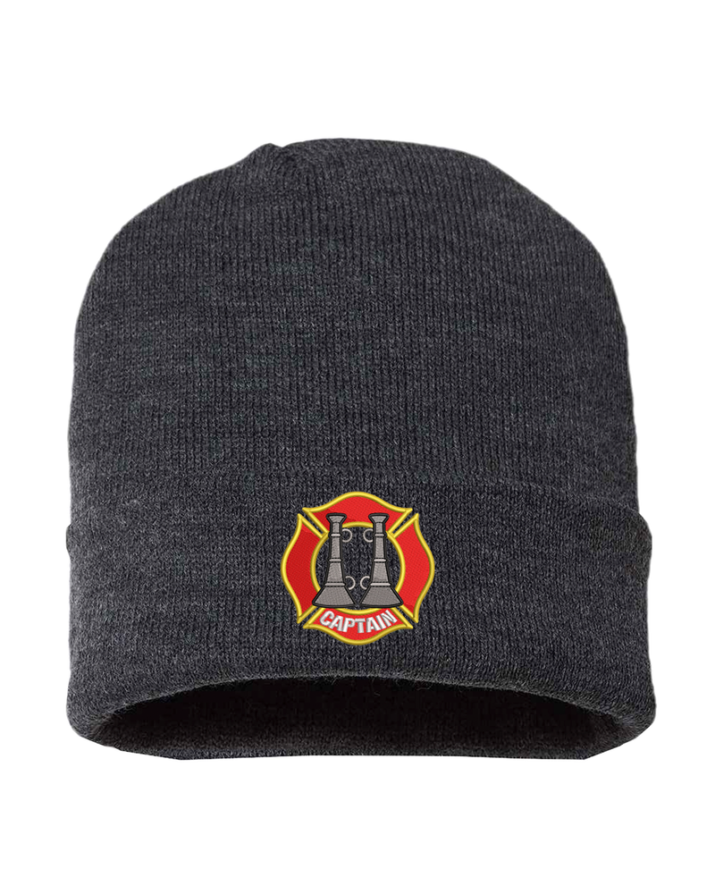 Two Bugle Fire Captain Beanie