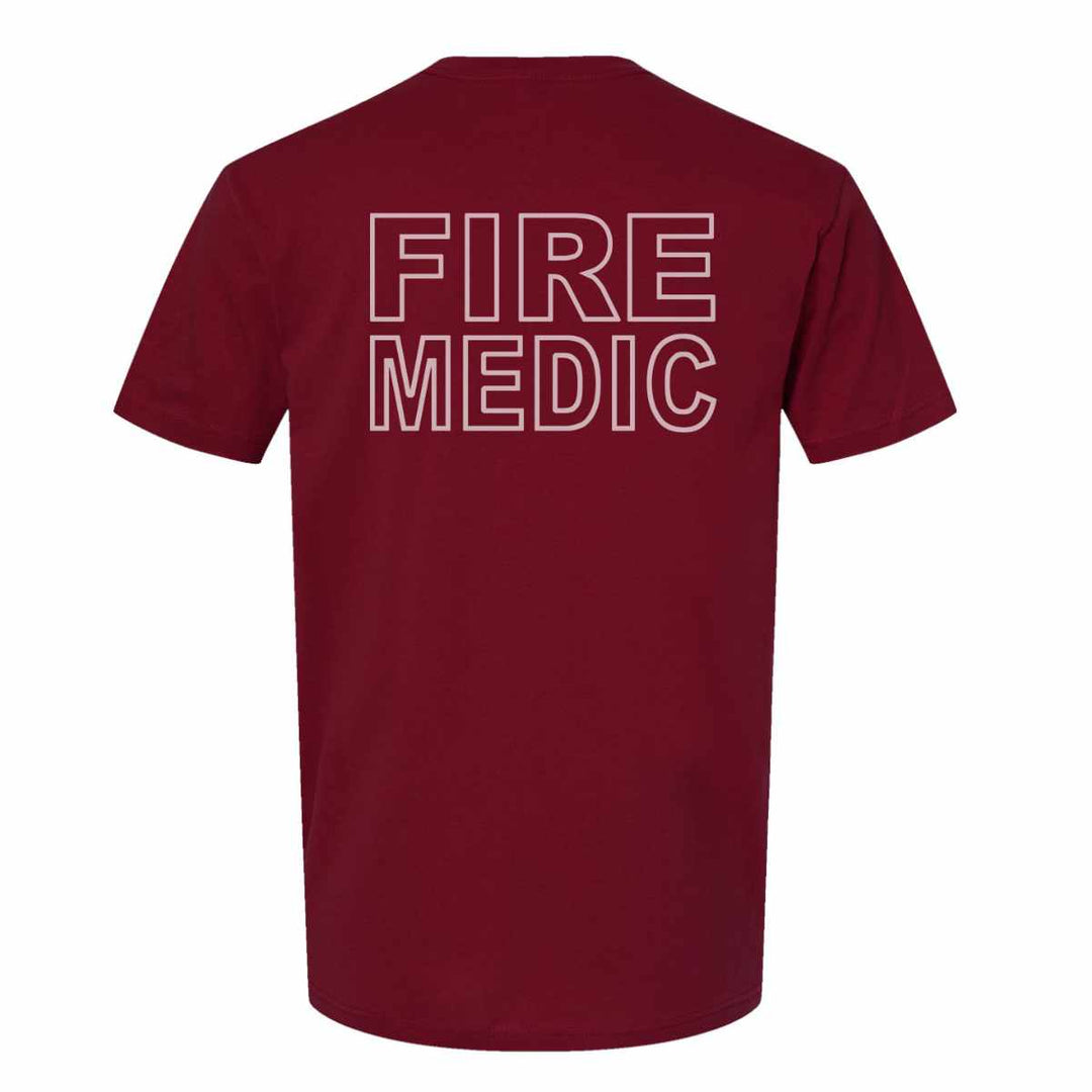 Fire Medic Duty T-Shirt with a sleek design and ultra-soft fabric for long-lasting wear.