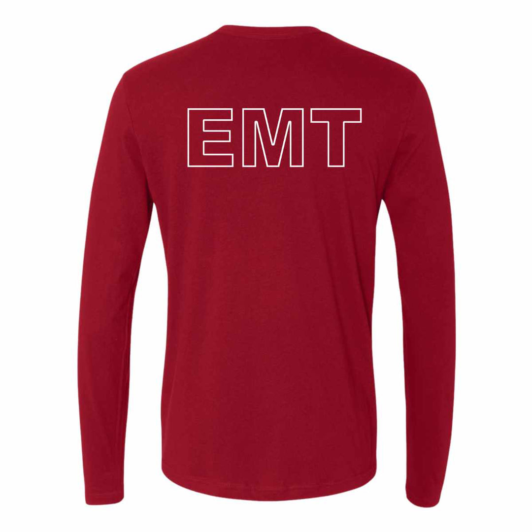 Custom EMT Duty Long Sleeve Shirt, made from durable material, designed for maximum comfort during work.
