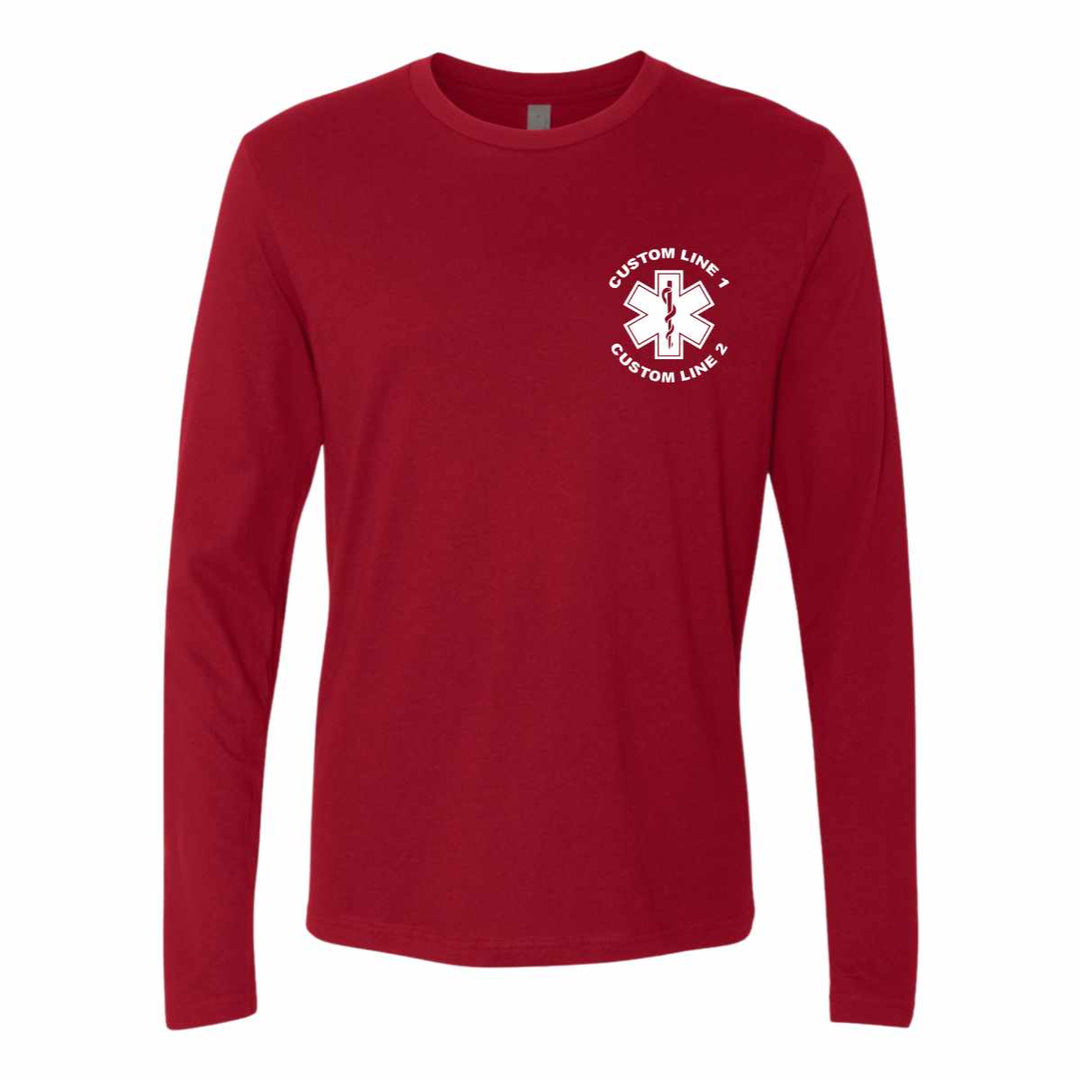 Premium Custom EMT Long Sleeve Shirt with high-quality fabric for long-lasting comfort during duty.