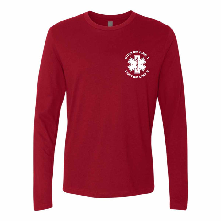 Premium Custom EMT Long Sleeve Shirt with high-quality fabric for long-lasting comfort during duty.