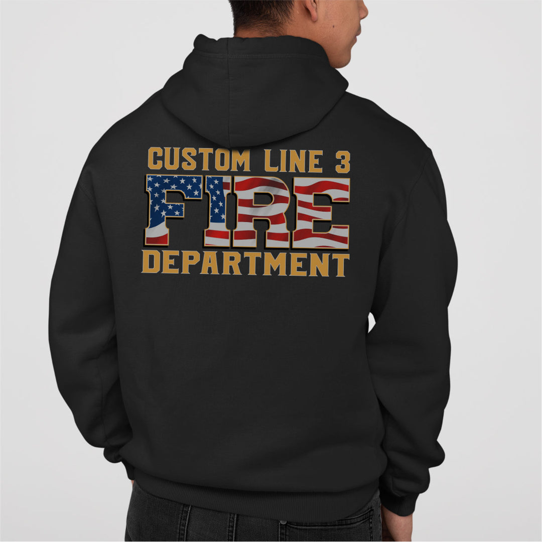 Fire Department Duty Hoodie with a comfortable fit and high-quality fabric.