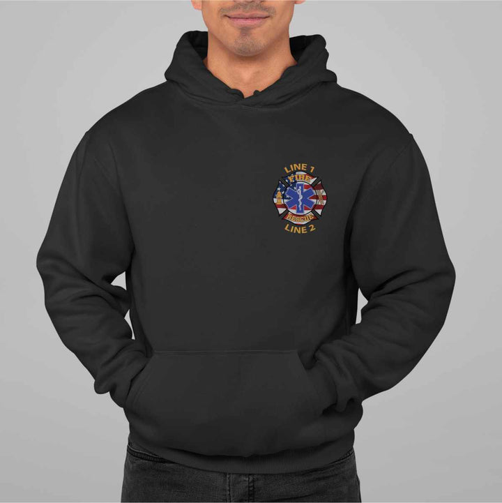 Premium Fire Rescue Hoodie built for warmth, comfort, and durability.