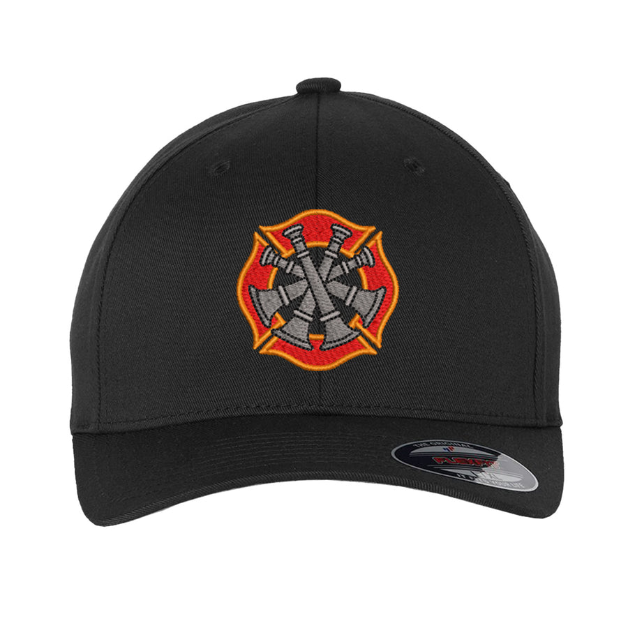 4 Bugles FlexFit hat for fire officers
