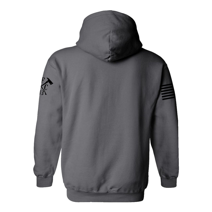 Gift hoodie for firefighter husband or dad