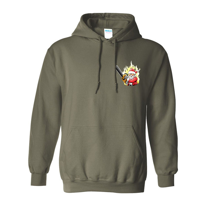 Professional Truckie Santa Firefighter Premium Hoodie