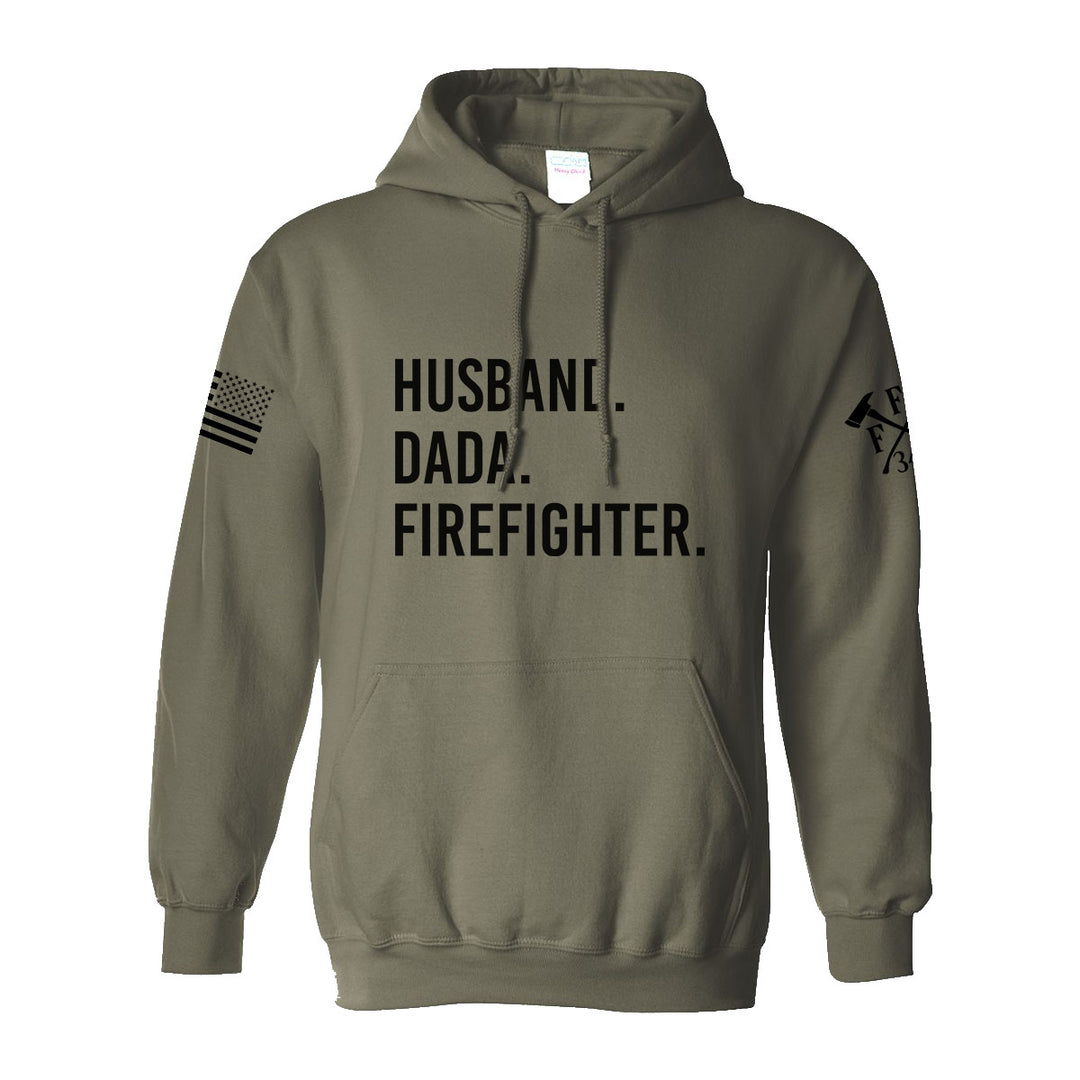 Firefighter dad appreciation hoodie