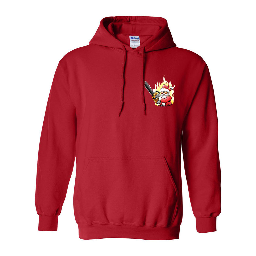 Professional Truckie Santa Firefighter Premium Hoodie