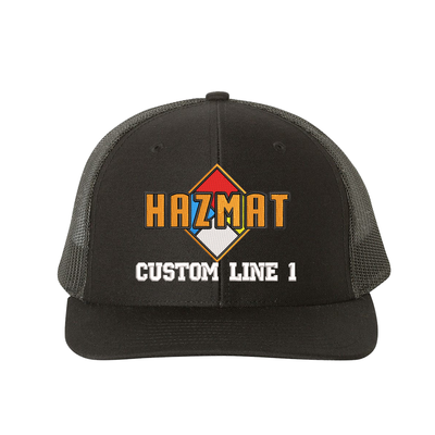 Customized Hazmat Snapback Trucker Hat
