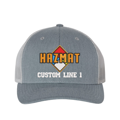 Customized Hazmat Snapback Trucker Hat