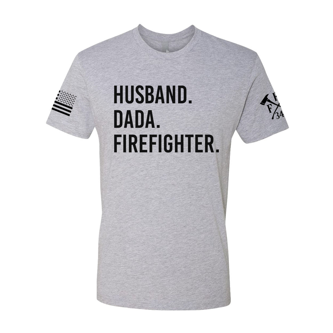 Firefighter family shirt for dads