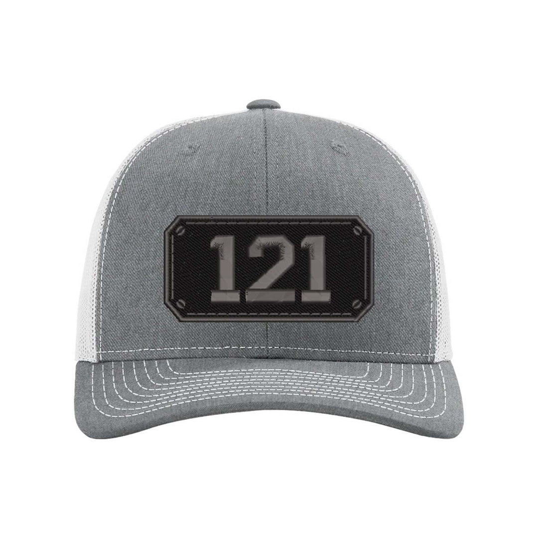 Personalized Black Plate Firefighter Snapback Trucker Hat