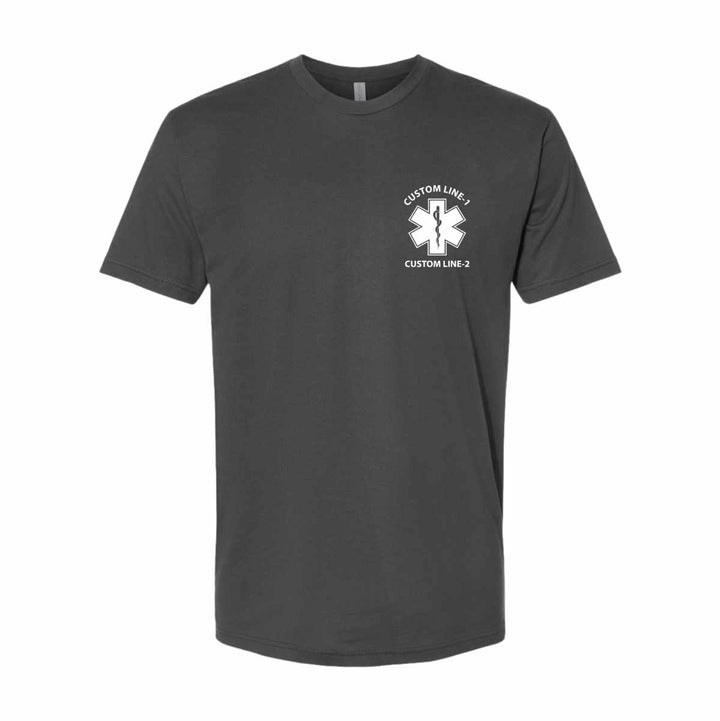 Custom-designed premium paramedic T-Shirt, built for style, comfort, and performance