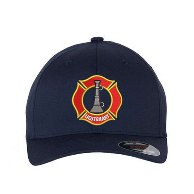 One Bugle Fire Lieutenant Flexfit Hat
