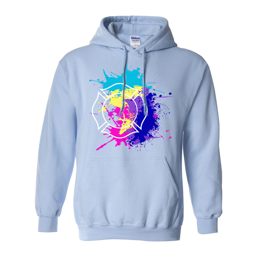Firefighter lifestyle hoodie – Miami Vice Maltese cross from FFC 343